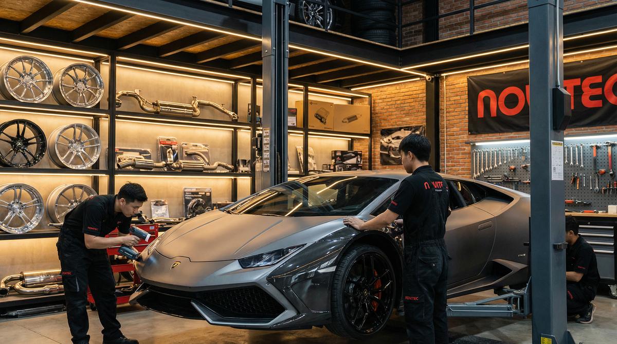 爱情岛汽车改装工坊视频拍摄